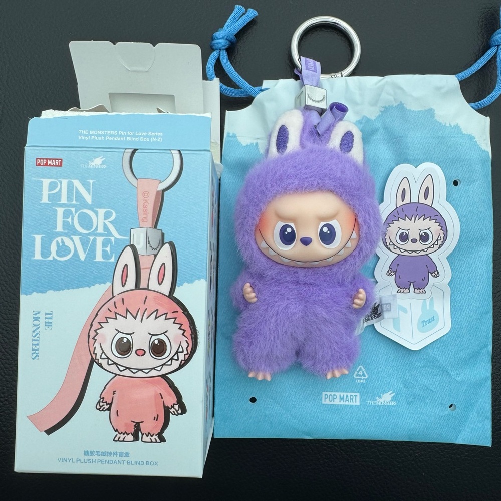 SOLD Labubu Pin for Love (Trust)